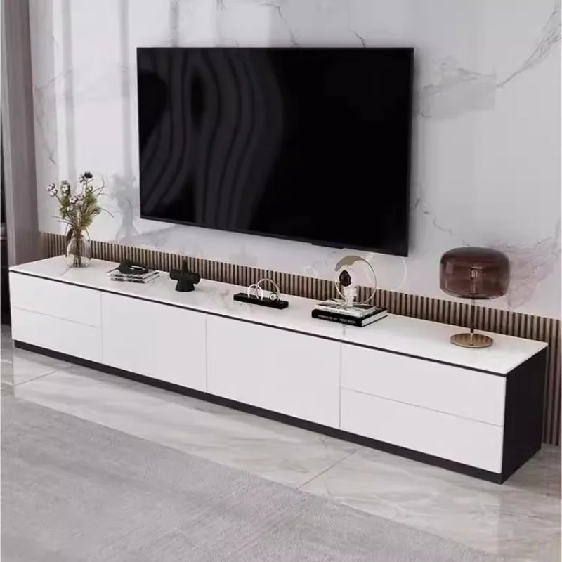 

Floor Solid Wood TV Stands Modern Minimalist Living Room Luxury TV Stands Floor Design Rack Suspenso Para Sala Para Tv Furniture