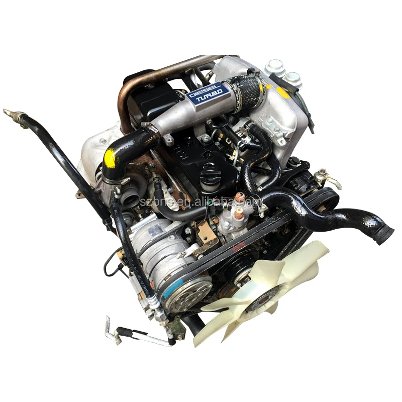 4 Cylinder ISUZUs 4JB1 Turbo Engine with Transmission