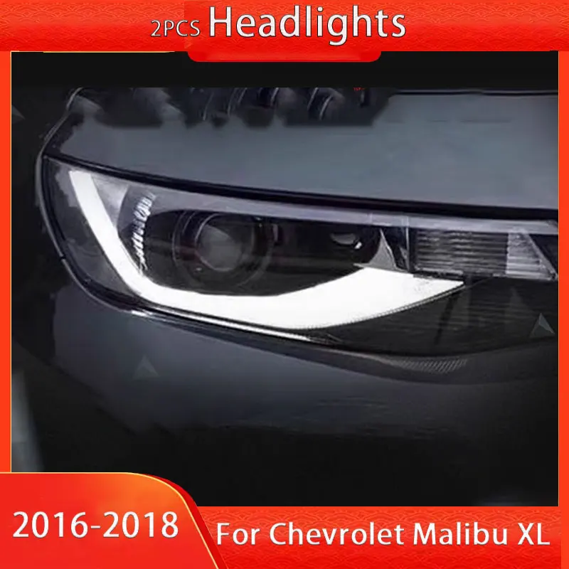 

Фонарь для Chevrolet Malibu XL 2016-2018, СВЕТОДИОДНЫЙ DRL Hella Xenon Len Hella Hid H7 Chevrolet Malibu, автомобильные аксессуары