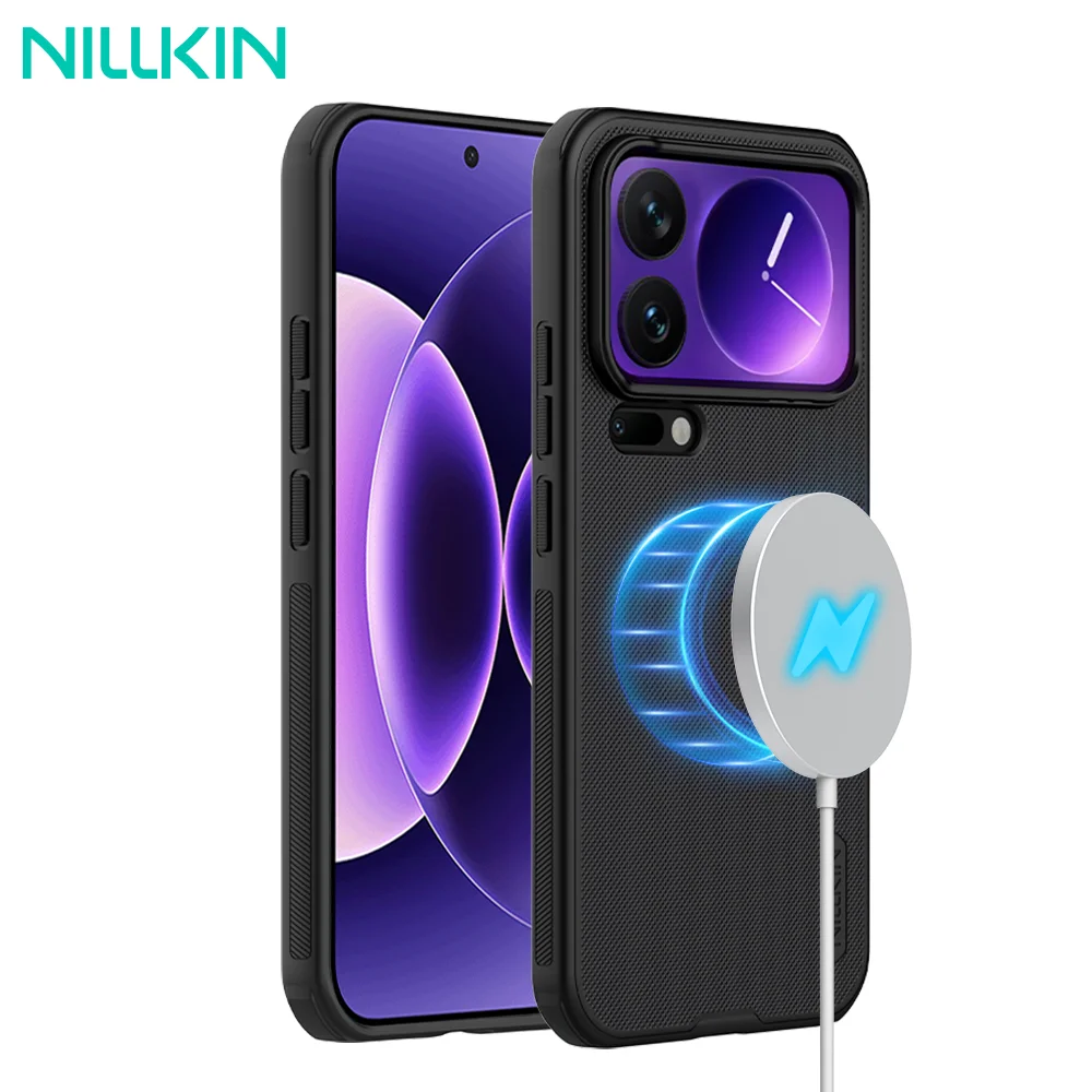 

For Xiaomi 17 Pro Max Magsafe Case NILLKIN Frosted Shield Pro PC Shockproof Back Cover For Xiaomi 17 Pro for Mi 17 Magnetic Case