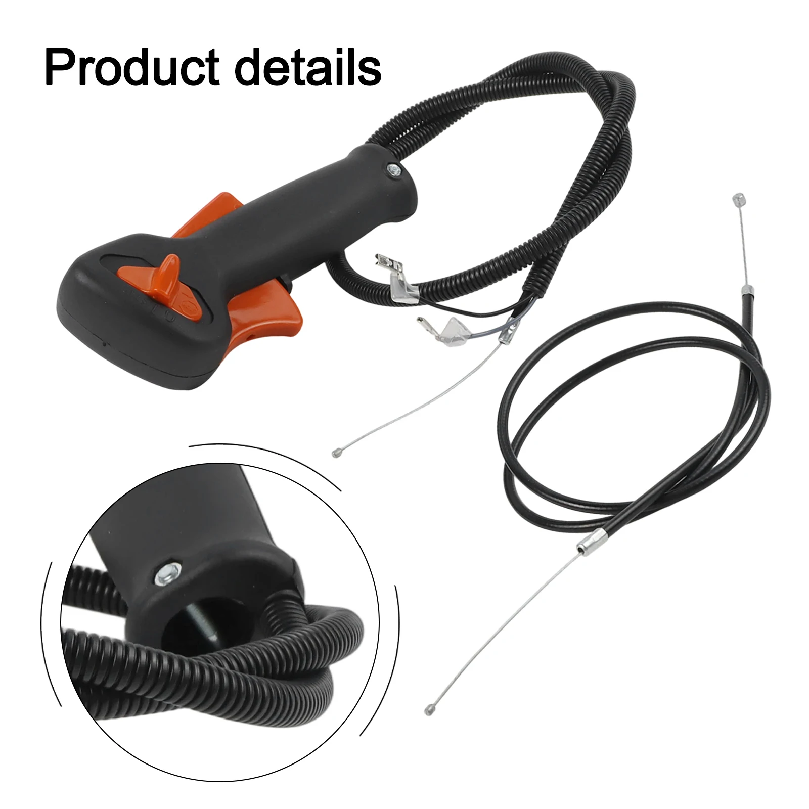 Throttle Trigger Cable Handle Switch for Trimmer Brushcutters For FS75 For FS80 For FS85 Replacement Part 41371801109