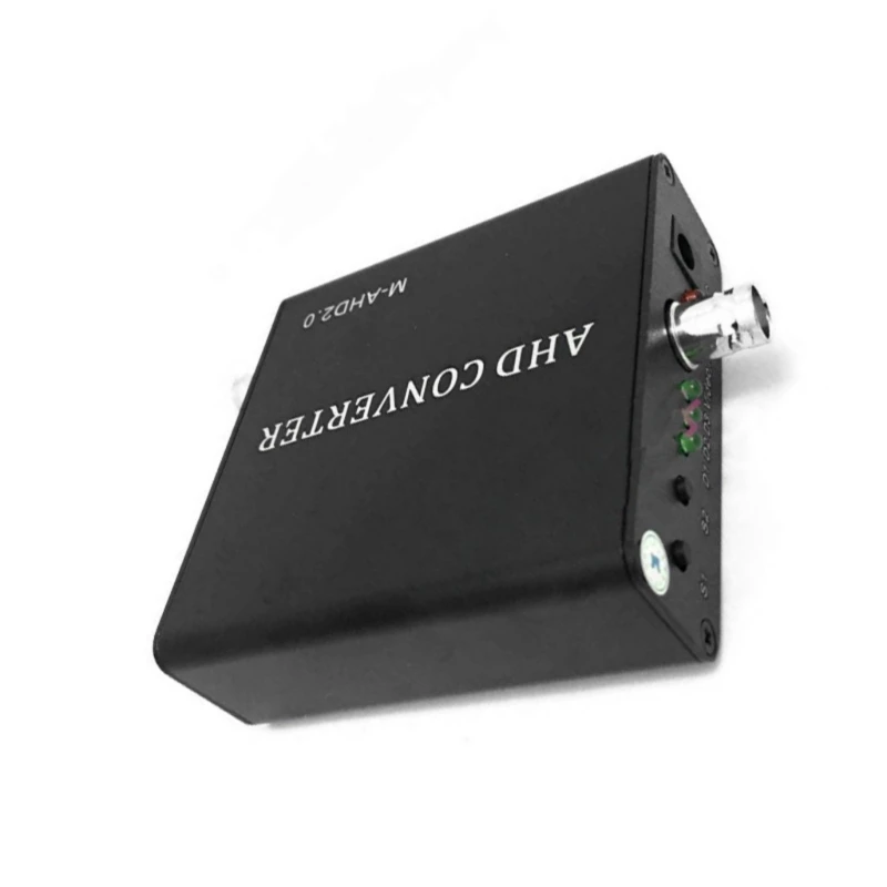 AHDs Signal to FullHD/VGA/CVBS Signal 1080P FullHD Sound Converters Adapter for Monitors HDTV