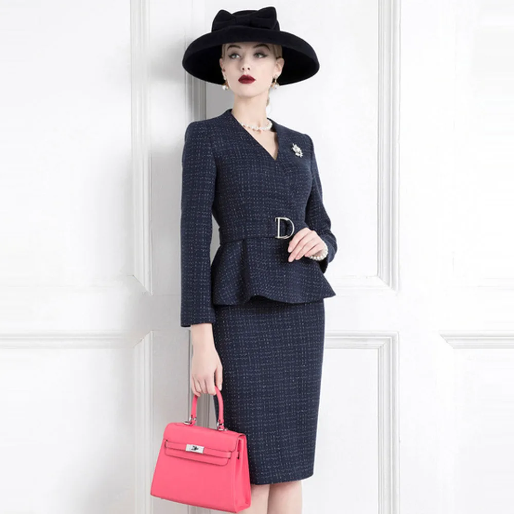 High End President Fashion Professional Dress Celebrity Suit Femininity Ol