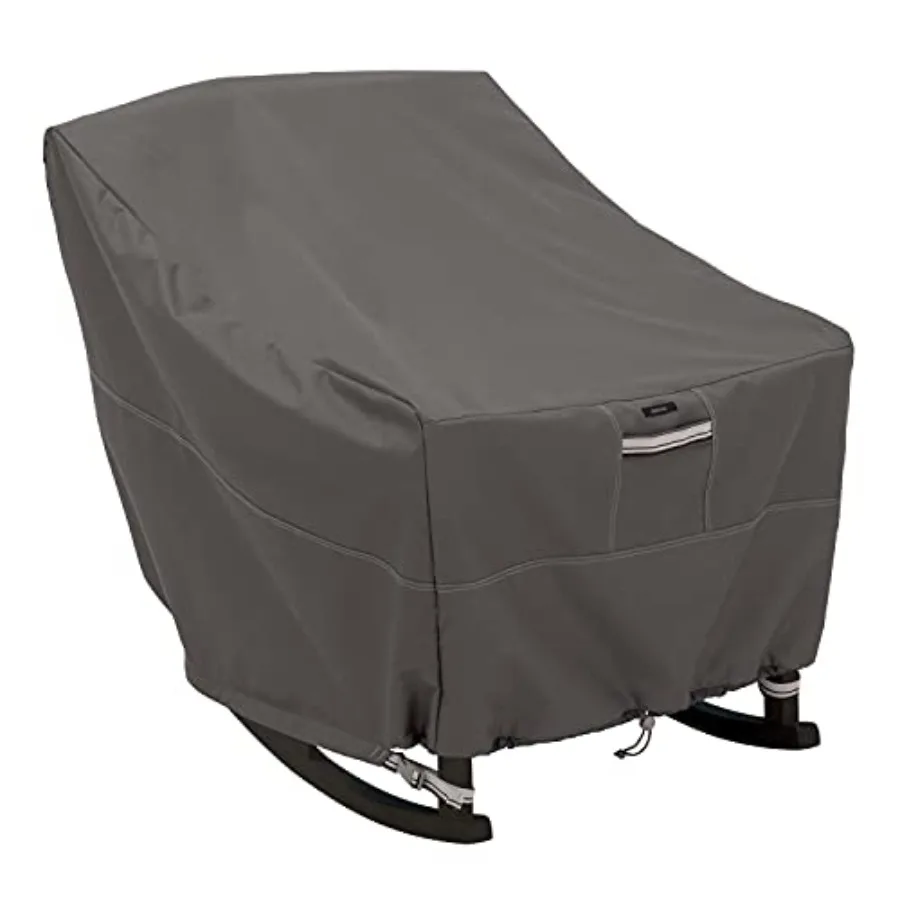

Ravenna Water-Resistant 27.5 Inch Patio Rocking Chair Cover Patio Furniture Covers Taupe