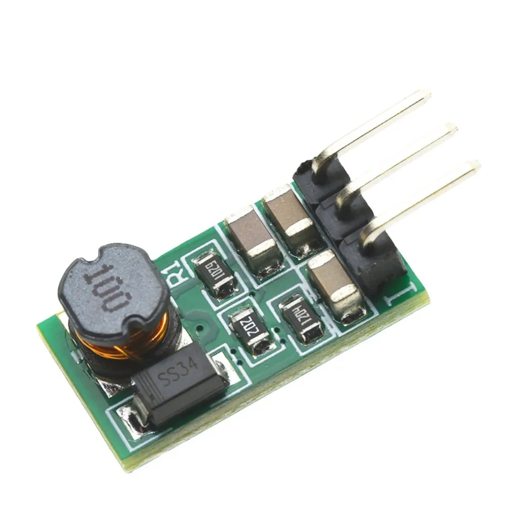Mini Buck Power Module - 5-40V to 3/3.3/3.7/5/6/7.5/9/12V 1A Converter Board. Efficient, Stable Output. For DIY Electronics,