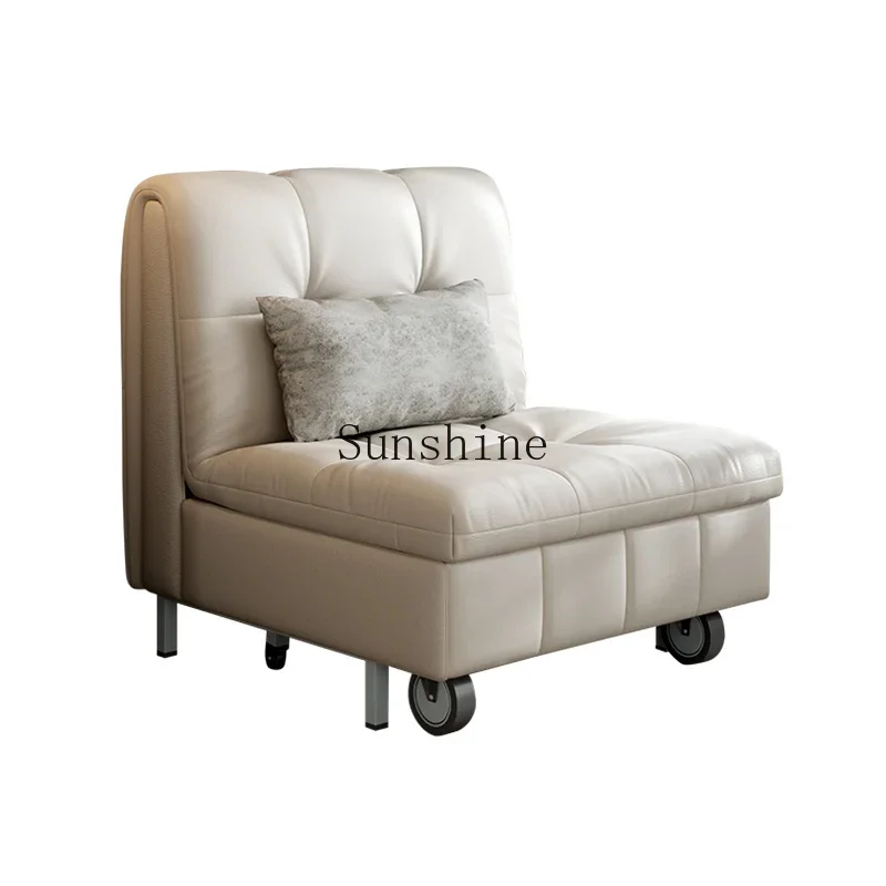 

Single sofa bed multi-functional foldable small apartment sitting and sleeping integrated study single bed