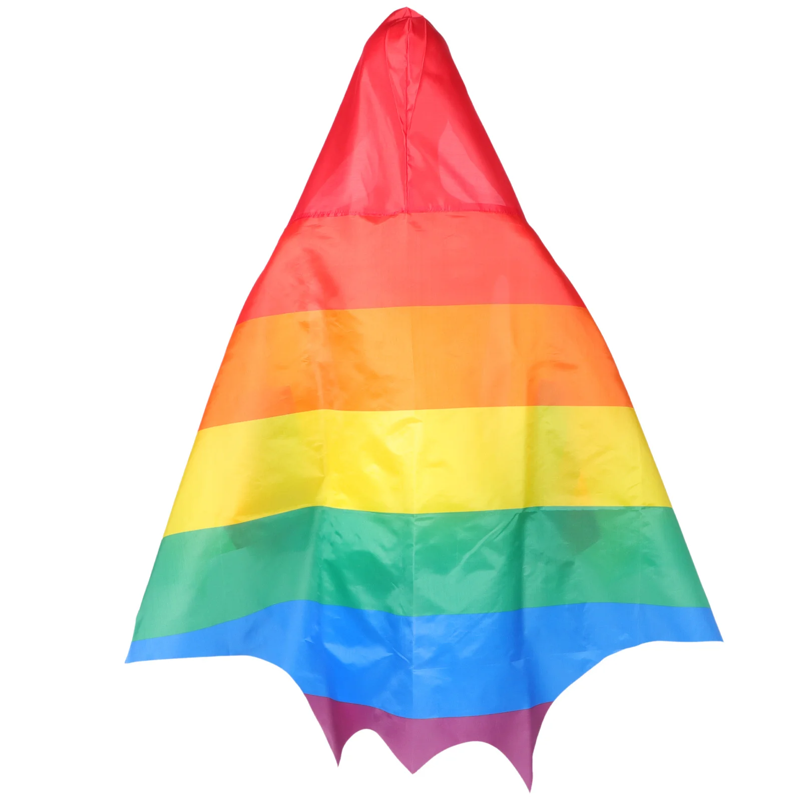 Rainbow Cape Decorative Theme Party Lightweight Portable Practical Long Service Life Unique Atmosphere Rainbow Cape