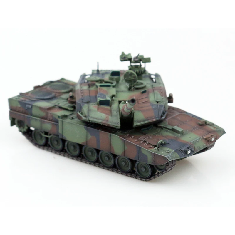 1:72 Scale Diecast Alloy Leopard 2A7PRO Main Battle Tank Model Militarized Combat Track Type Adult Classics Gifts Static Display