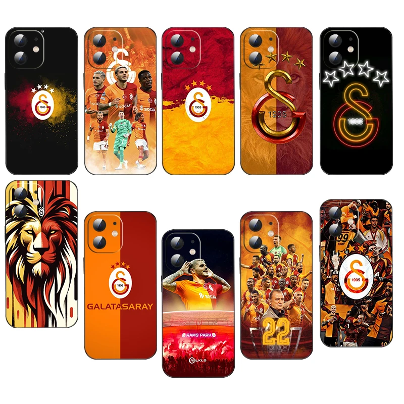 HG22 Galatasaray SK Soft Silicone Case for Samsung Galaxy A05 A05s A24 A04 A04s J4Plus A23 A13 A14 A33 A34 5G Caver