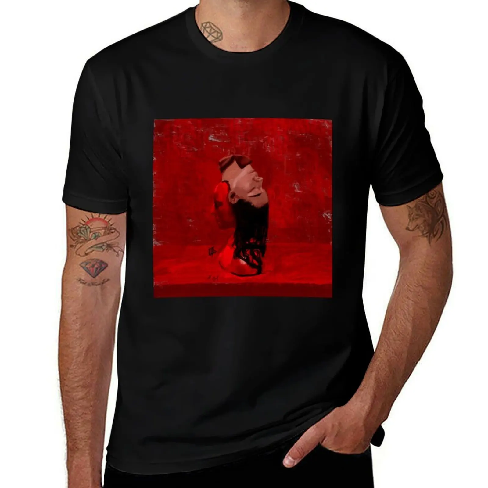 ISON Fanart (Sevdaliza) T-Shirt Big and Tall Casual T-Shirt
