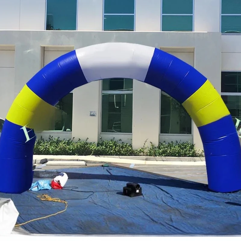 durable advertising Outdoor 6 meters round inflatable arch standard arch balloon customized