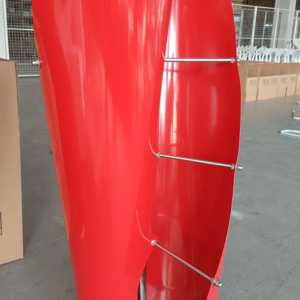 

Free Energy 12V 24V Vertical Axis Maglev Wind Turbine High Voltage Generator 10KW 8KW With Charge Controller Household Windmill