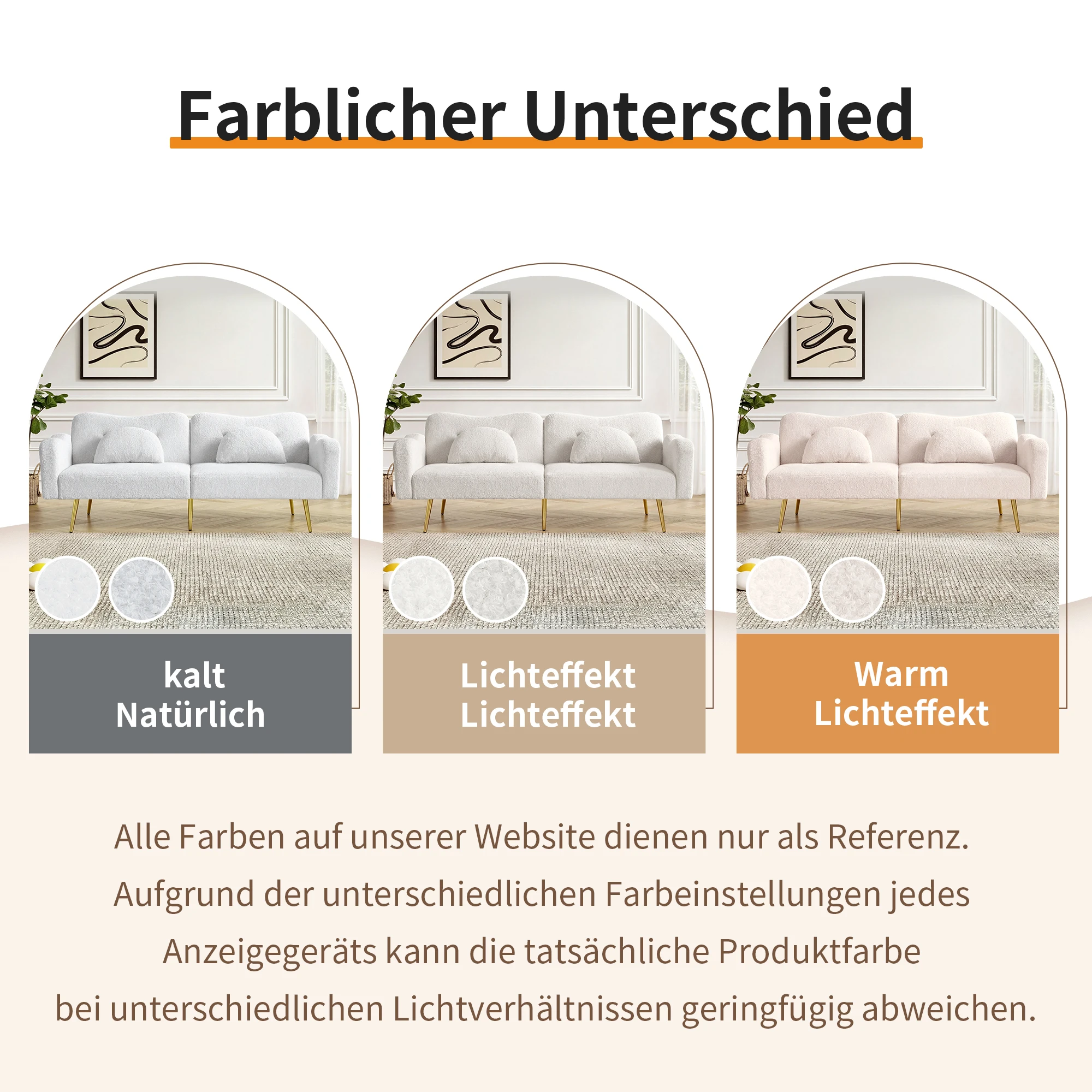 KOMHTOM Zweisitzer Sofabett Multifunktionales 2 In 1 Moebelstueck Mit Verstellbarer Rueckenlehne Vergoldeten Metallfuesen – Detail 11