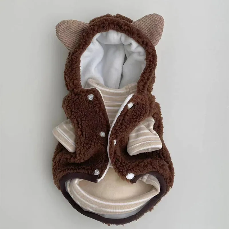 

Small Dog Clothes Coat Hoodie Cat Chihuahua Yorkshire Pomeranian Shih Tzu Maltese Bichon Poodle Schnauzer Pug Dog Clothing Shirt