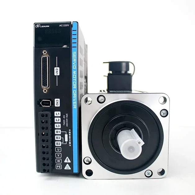 1.5KW 220V AC Servo Driver Motor For CNC Machine 5Nm 3000rpm Without Brake 110M05030B+LC30P