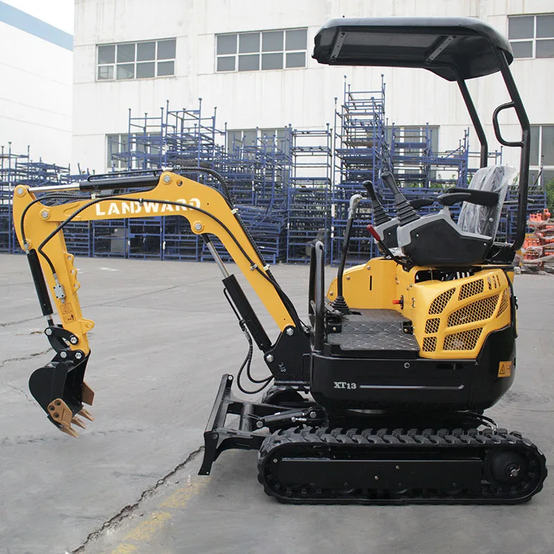 China Factory CE EPA  1.3 ton Small Excavators 1.8 Ton Mini Hydraulic Crawler 1000 kg Agricultural Excavator Customized Price