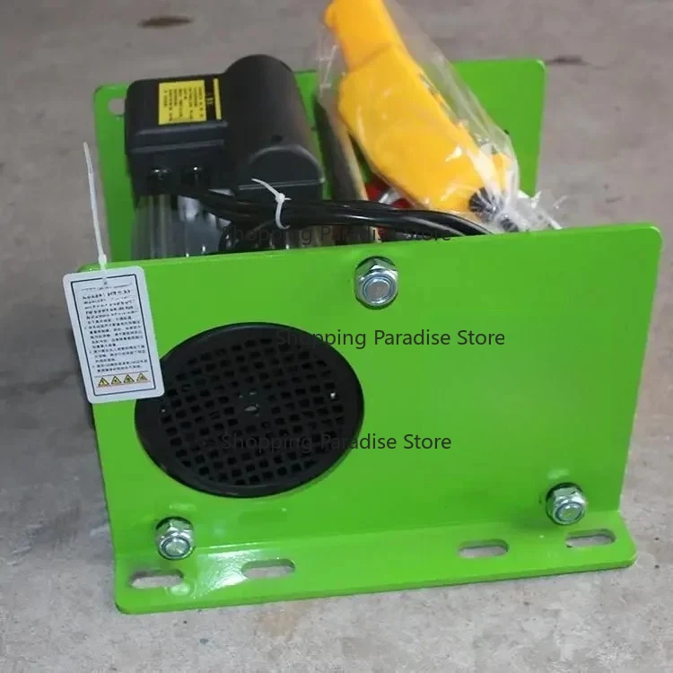 Wire Rope Hoist 220V M-icro Electric Winch 400 - 1000KG 30-100M