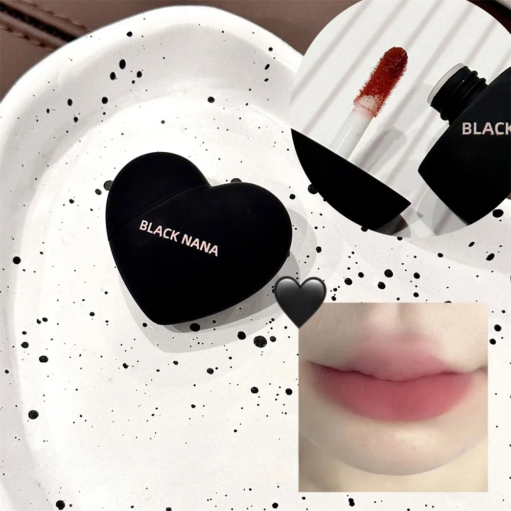 Heart Shaped Lipstick Heart-shaped Rich And Full Non-fading Lip Gloss Lip Gloss Affordable Lipstick Velvet Silky Color Lock