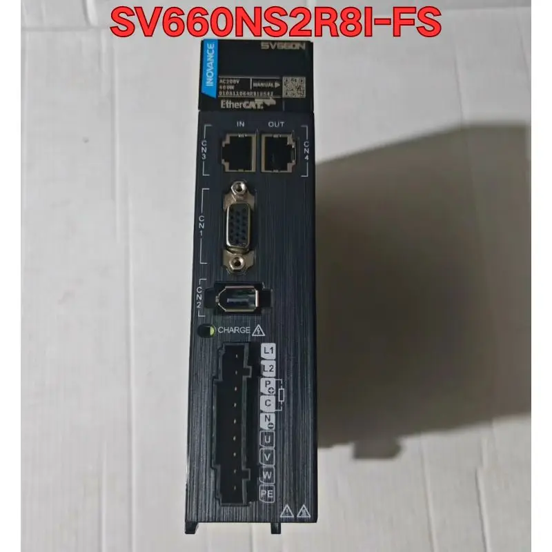 Second-hand SV660NS2R8I-FS servo drive in good working condition