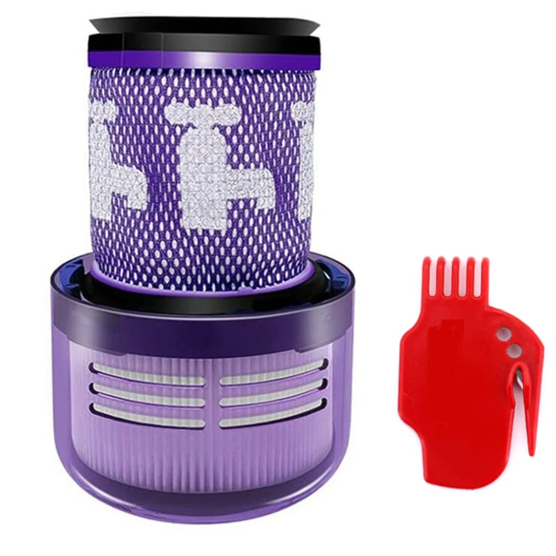 Reemplazo de filtro de vacío A74G para Dyson V12 Detect Slim Duster filtro lavable limpieza piezas de aspiradora, pieza 971517 -01