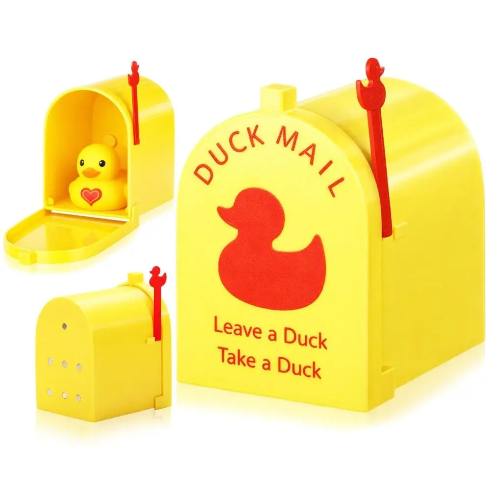 3D Printed Magnetic Duck Mailbox Gift Funny Design 3D Printed Duck Magnetic Feature Novelty Cruise Door Decor Office Decor