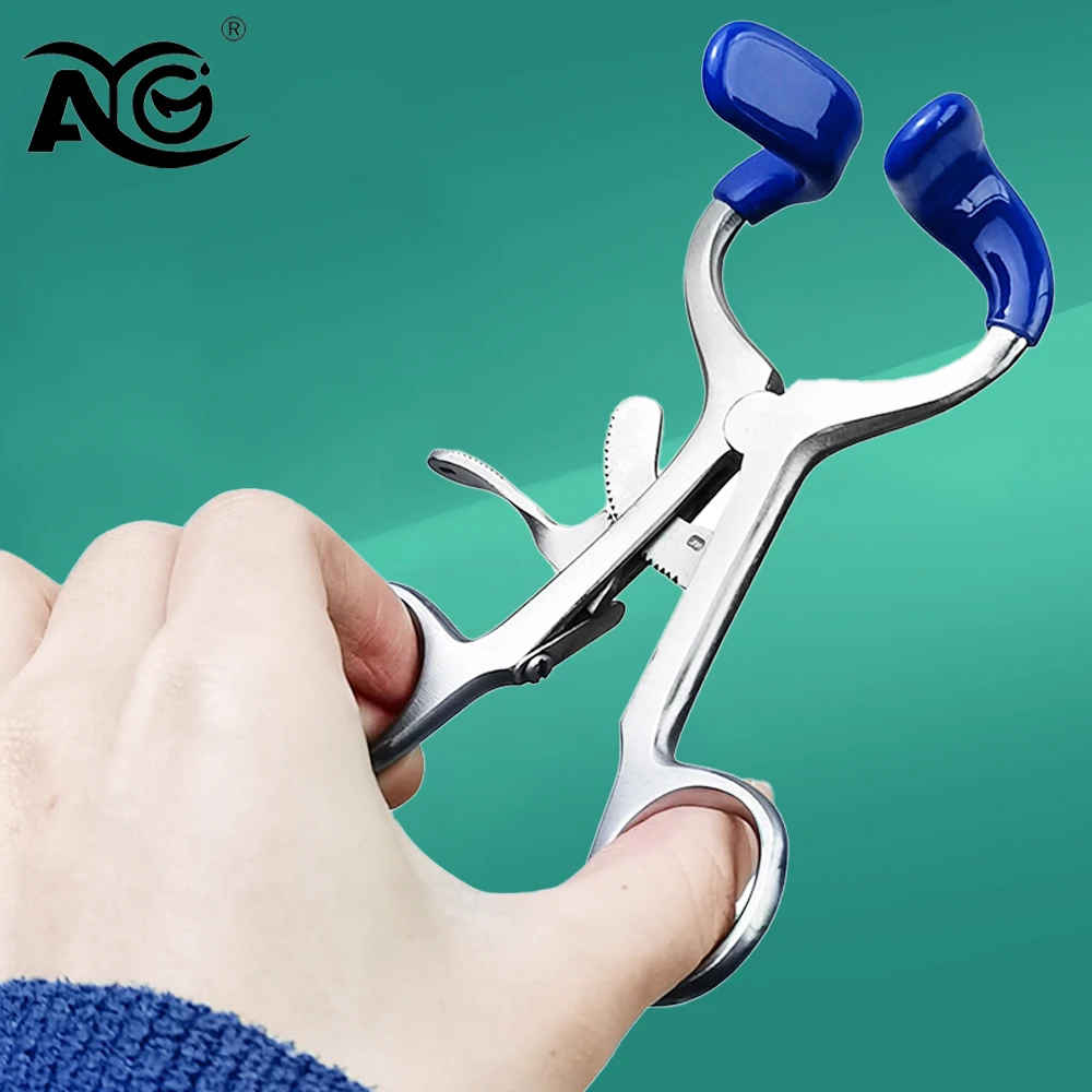 

AG 3Pcs Dentistry Metal Cheek Lip Retractor Stainless Steel Mouth Opener Cheek Expander Orthodontic Dentist Tools