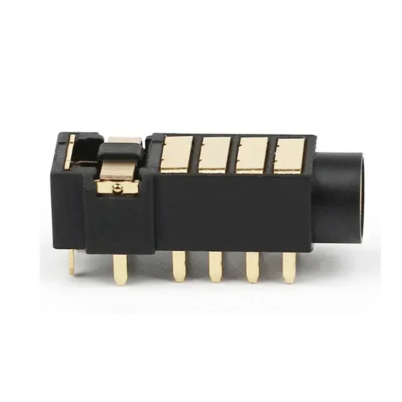 

12 Pins 4.4mm Female 5 Pole Jack Audio Connector Earphone Balanced Plug Consumer Electronics For NW-WM1Z/A Headphone Strong ABS