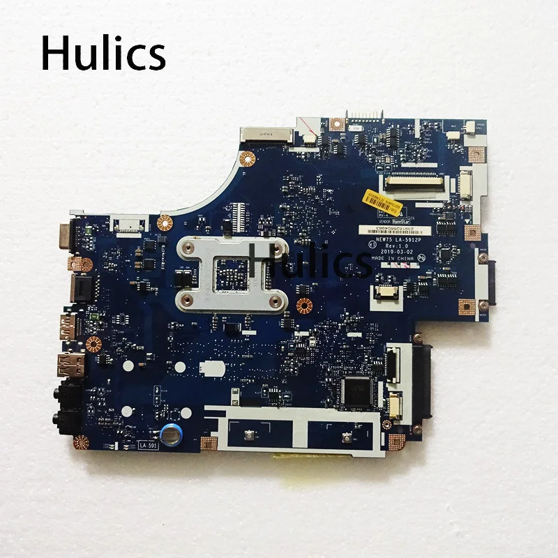 Hulics Used  LA-5912P MBNA102001 Laptop Motherboard For Acer Aspire 5551  Emachines E640 HD4200 Main Board