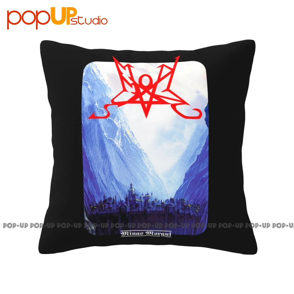 Print Summoning Minas Morgul Mayhem Dark Throne Bathory Pillowcase Throw Pillow Cover Washable Breathable Brief Style