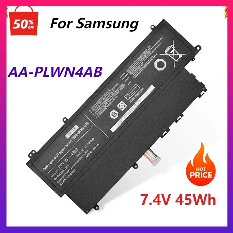 

New AA-PLWN4AB AA-PBYN4AB Laptop Battery For Samsung 530U3B-A01 530U3C-A02 535U3C NP530U3B NP530U3C NP532U3X NP540U3C