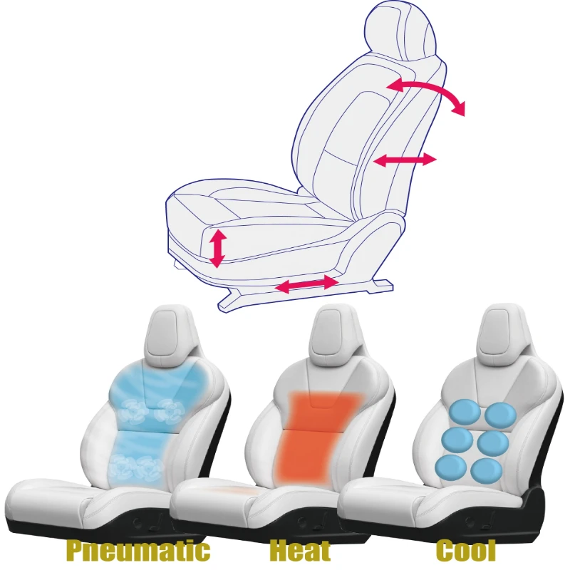 Hot Selling Multifunction Inflatable Car Seats Interior Modification Accessories