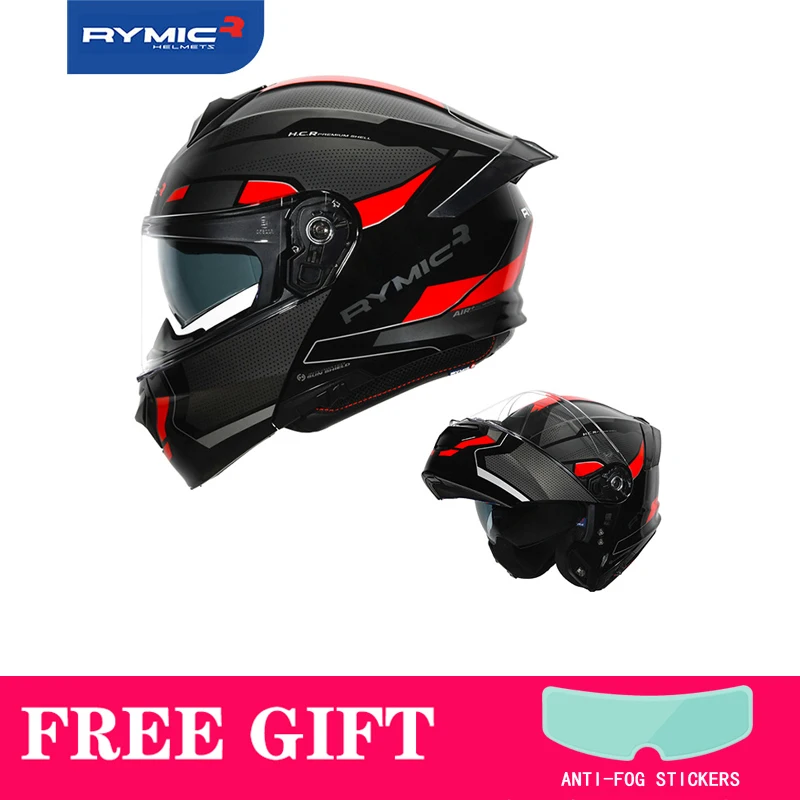 Motorcycle Accessories Dot ECE Approved Flip Up Motorcycle Helmet Personalized Professional Cascos Para Moto Double Lens Kask