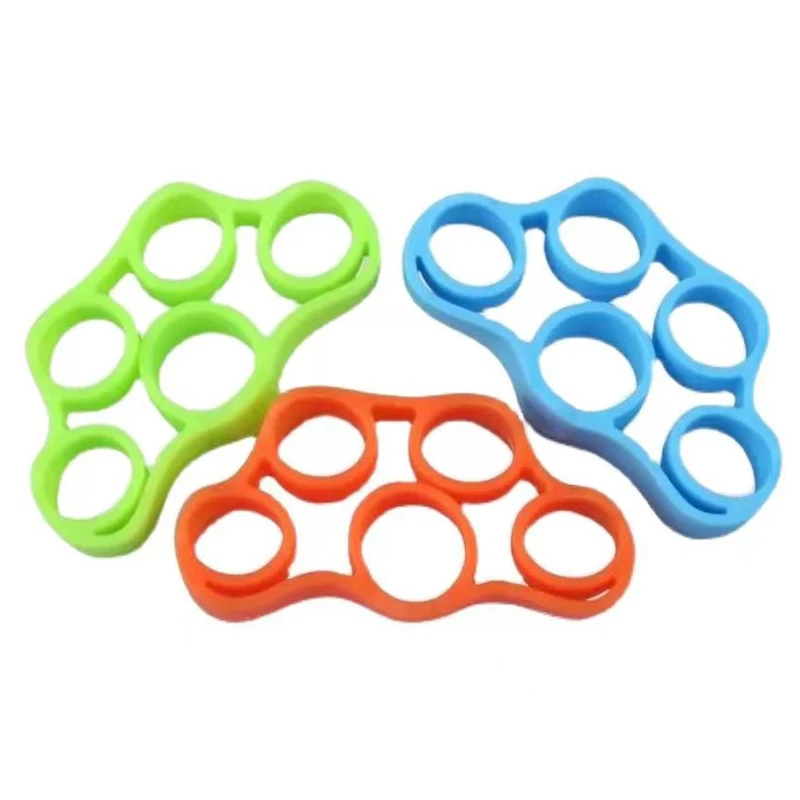 3PCS Finger Exerciser Silicone Hand Gripper Relaxing Occupational Therapy Toys For Kids And Adults Juegos Antiestres Y Ansiedad