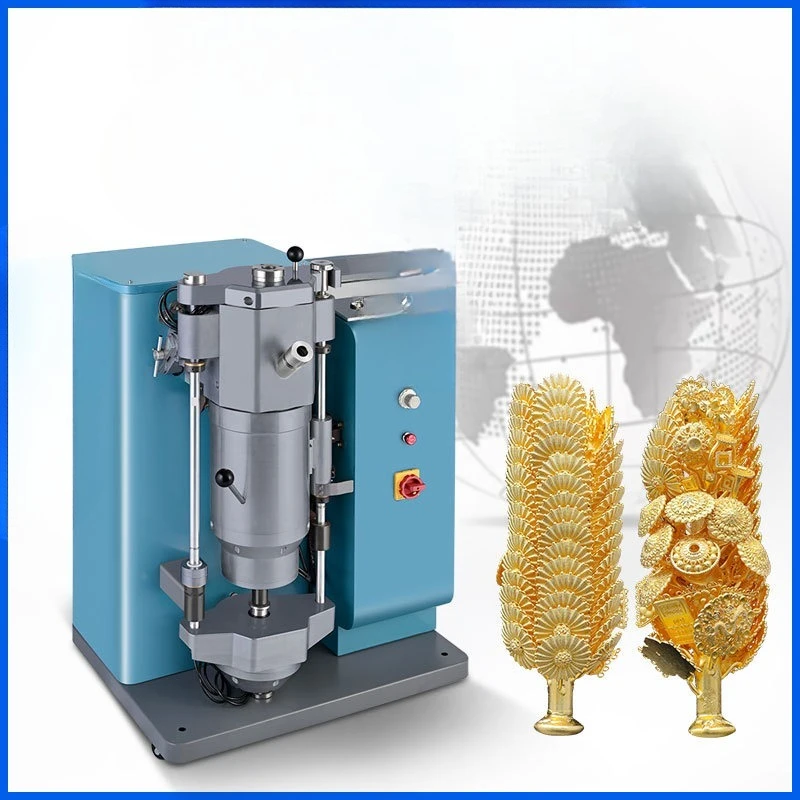 Automatic vacuum pressure inversion machine, precious metal jewelry crafts