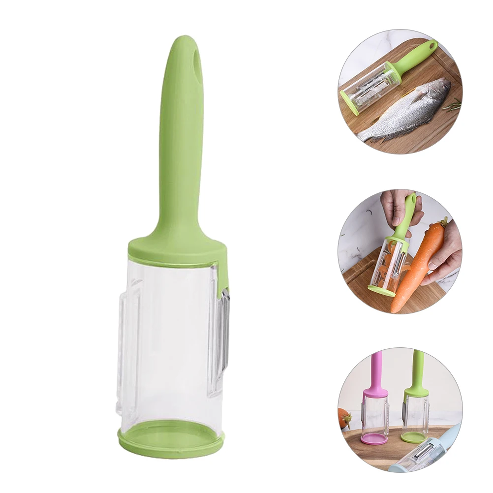 

Fish Scaler Device Cucumber Potato Peeler Stainless Steel Remover 420j2 Scaling Tool Practical