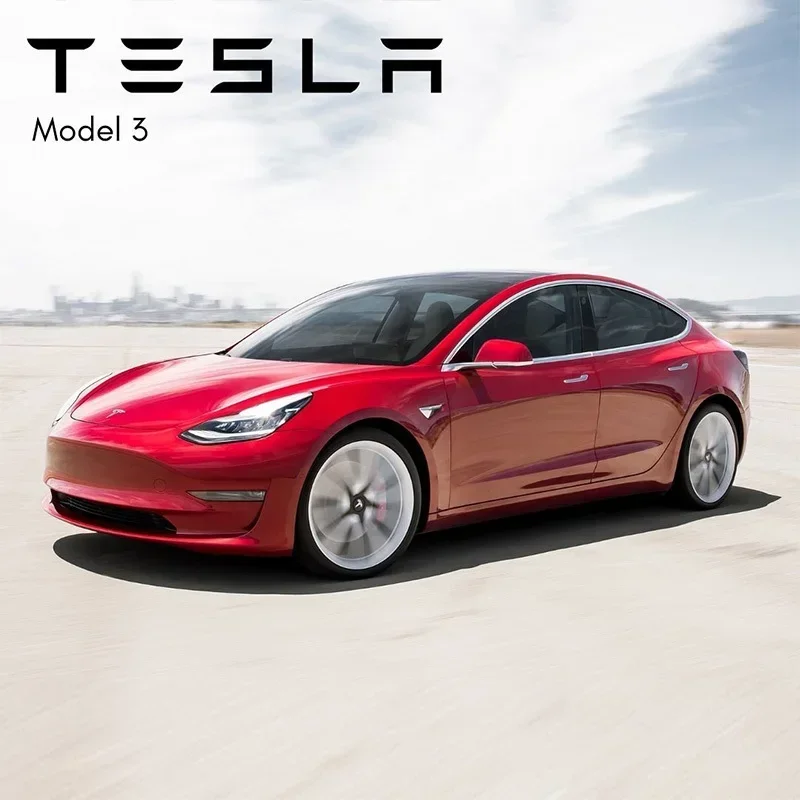 

1:24 для Tesla Model 3, модель автомобиля из сплава, игрушка, литье под давлением, металлическое литье, звук и фото, автомобиль, игрушечный автомобиль