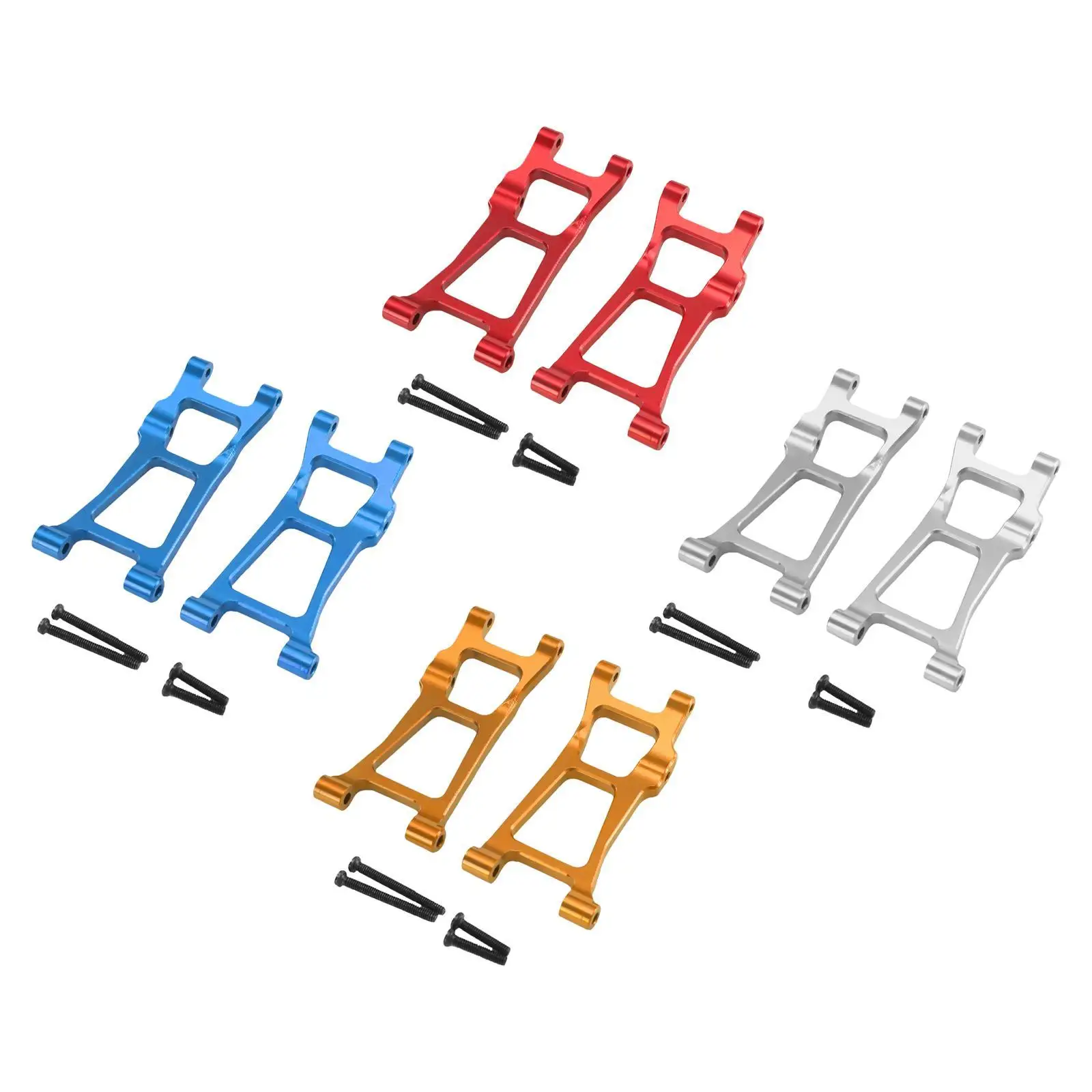 Brazo oscilante inferior trasero RC, brazo de suspensión inferior trasero para coche 1/14 RC 14211, resistente, fácil de instalar, actualización robusta, piezas de repuesto