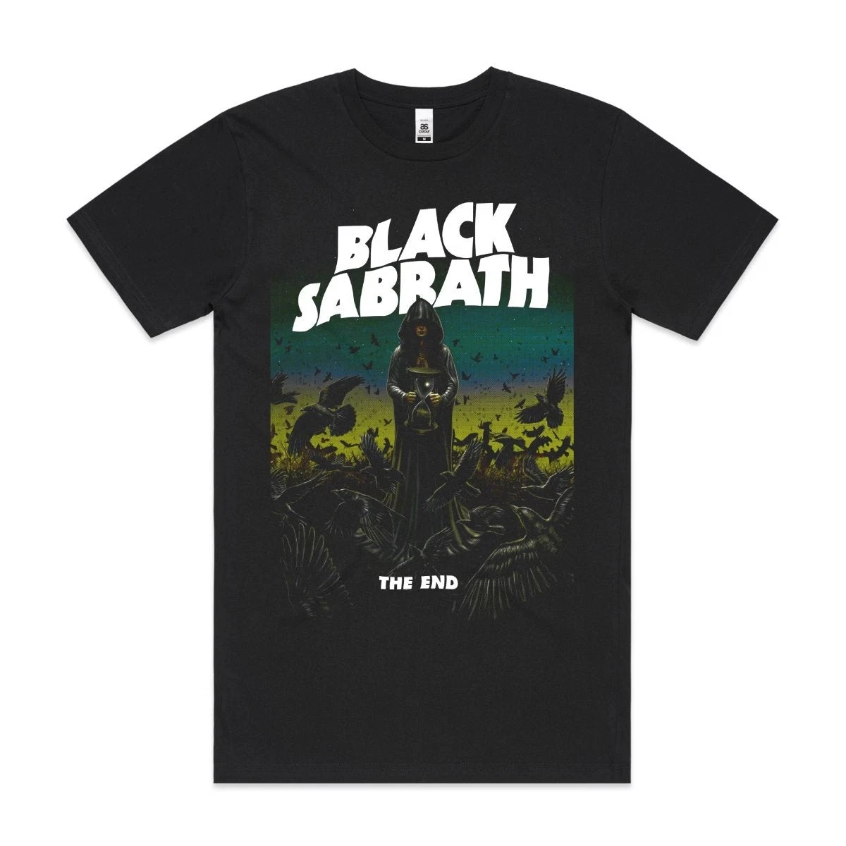 

Black Sabbath V9 T-Shirt Band Family Tee Music Rock and Roll Men Women Summer Men's T-Shirt Black Crew Neck Cotton Tee