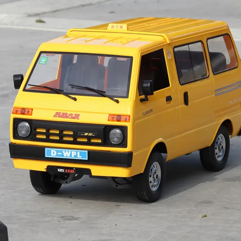 1/10 Wpl D42 Rc voiture 2.4g Simulation Van dérive camion Led télécommande véhicule tout-terrain Tj110 Rc voiture pour garçons enfants cadeaux jouet