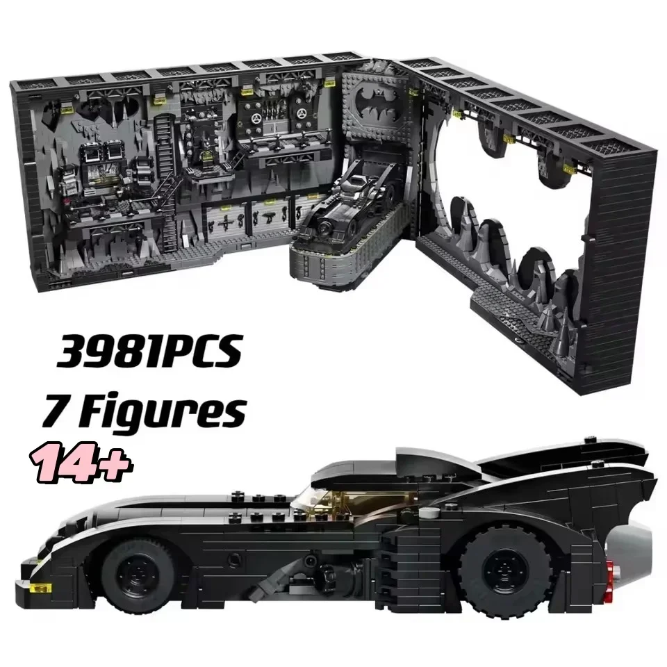 

NEW 76252 Batcave Shadow Box Classic 1989 Model Desktop decorationFor Kids Boys Adult Christmas Birthday Gifts