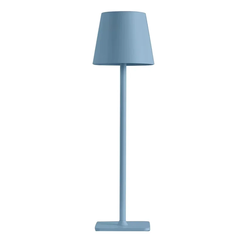 

ABUG-For Bedroom Hotel Restaurant Touch Switch Table Lamp USB Rechargeable Table Lamp Blue