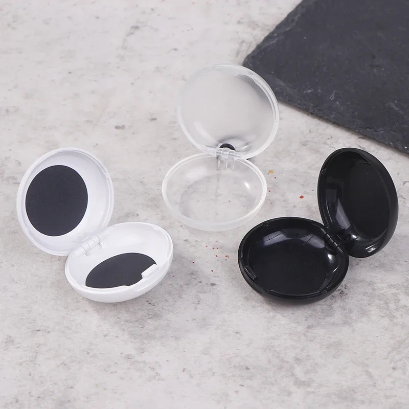 

Round Soundproof Earplug Box Mini Portable Plastic Earplug Storage Box Sleeping Earplug Craft Jewelry Earring Organizer