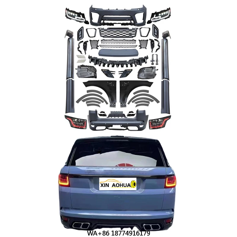 

Factory Discount Car Body Kit Headlight Side Skirt Grille Accessories for Range Rover 2014 to 2018 Range Rover Sport