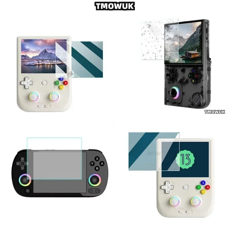 

For ANBERNIC RG40 XXV RG40 XXH RG406V Anti - Scrach Tempered Glass Film For Games TMOWUK