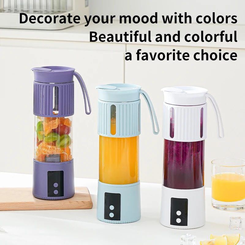 

Portable Electric Fresh Juice Cup Juicer Multifunctional Household Juicer Portable Kitchen Mixer And Food Grinder Processor