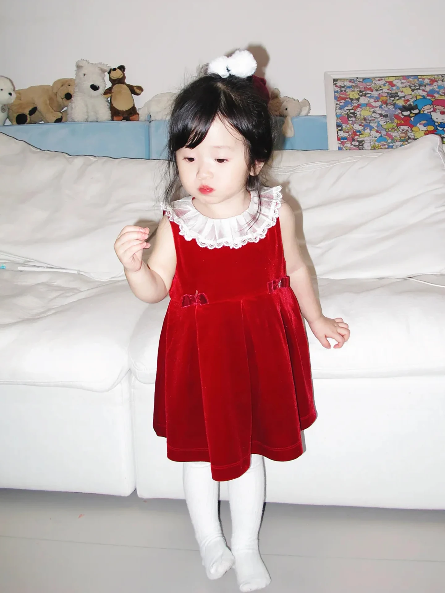 velvet-vest-dr-girls-cisas-celebration-clothes-winter-a-line-skirt-long-sve-round-ne-bubble-sve-red-dr