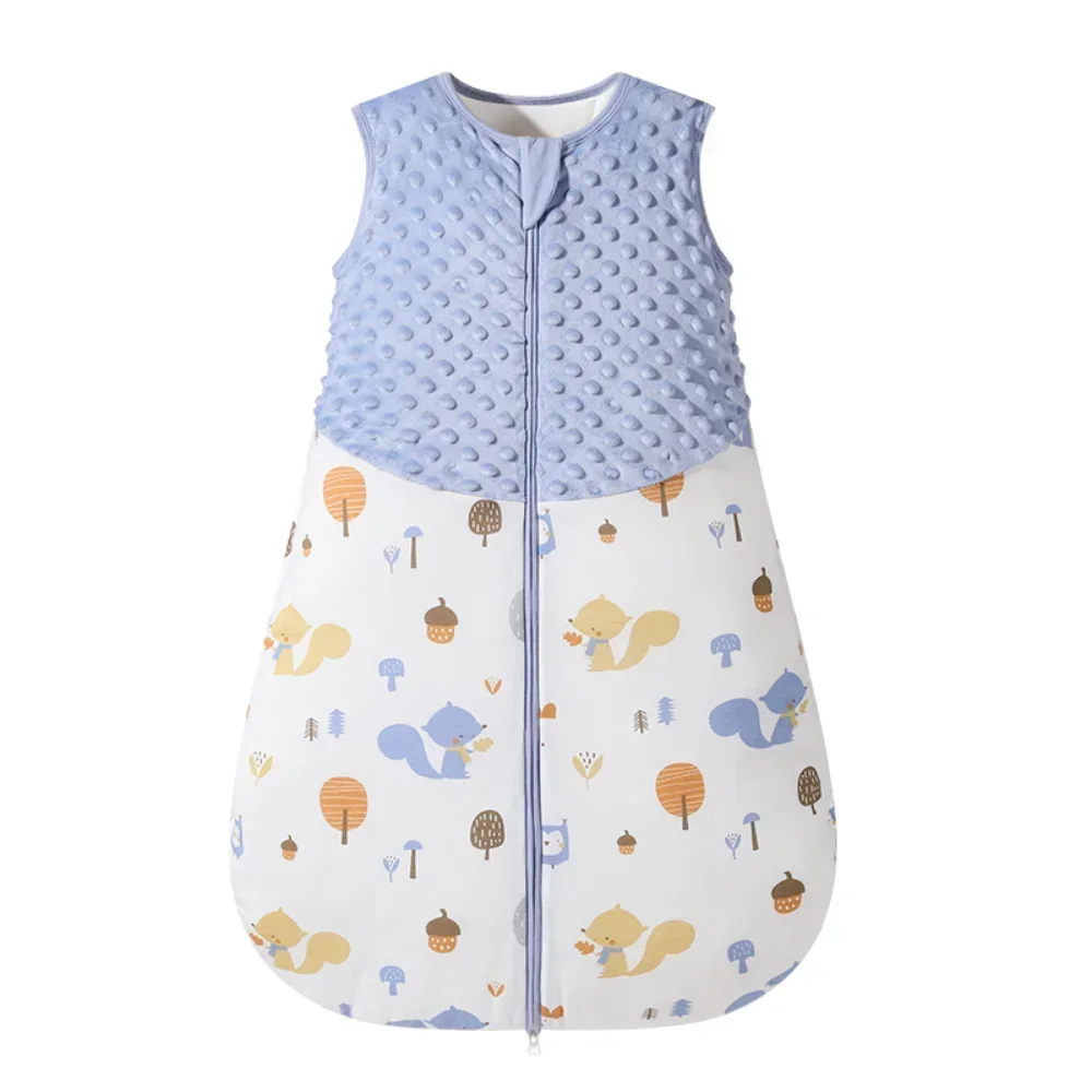 1.5 Tog ถุงนอนเด็กกํามะหยี่คุณภาพสูง Sleep Sack ชุดนอน Saco De Dormir Pra Bebe ชุดนอน