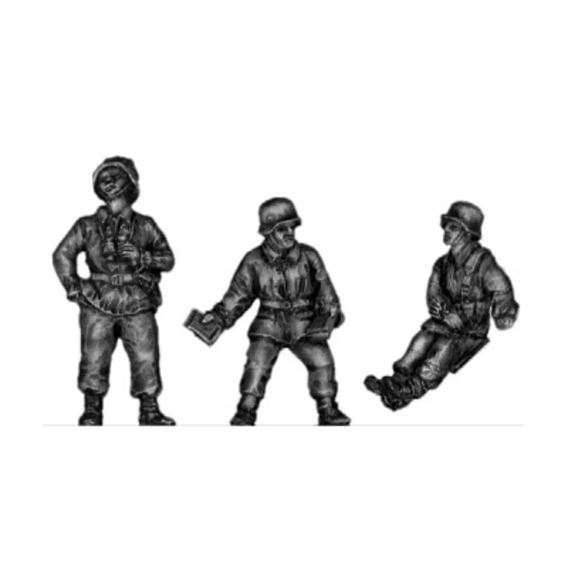 

Масштаб 1/72, литая под давлением фигурка из смолы, комплект модели, немецкая армия Второй мировой войны, 2,0 см, Flak Crew, 3 фигурки, неокрашенные