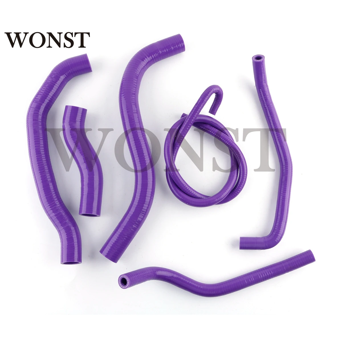 

FOR 1996-2000 SUZUKI GSXR 600 750 SRAD GSXR600 GSXR750 1997 1998 1999 High Performance Silicone Radiator Hoses Tubes Set 6Pcs