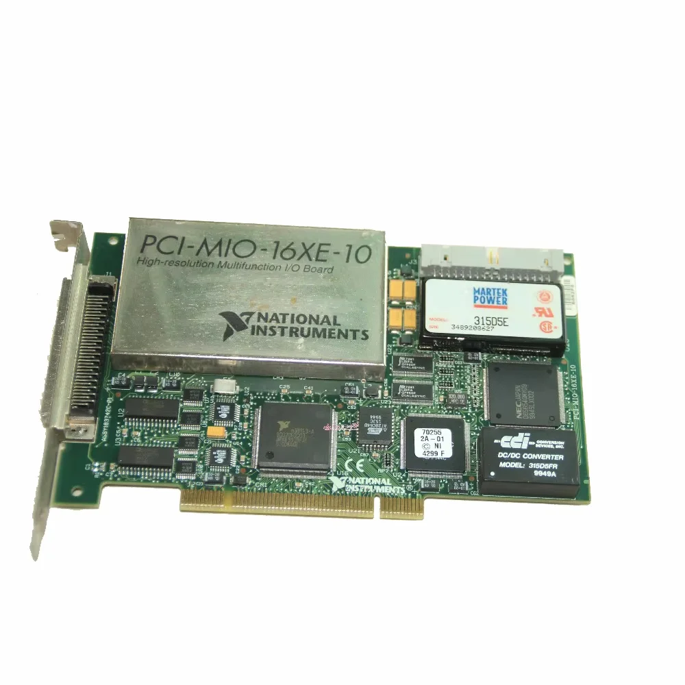 Scheda National Instruments NI PCI-MIO-16XE-10 NI DAQ utilizzata in buone condizioni